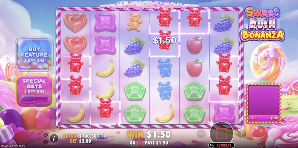 Sweet Rush Bonanza Slot
