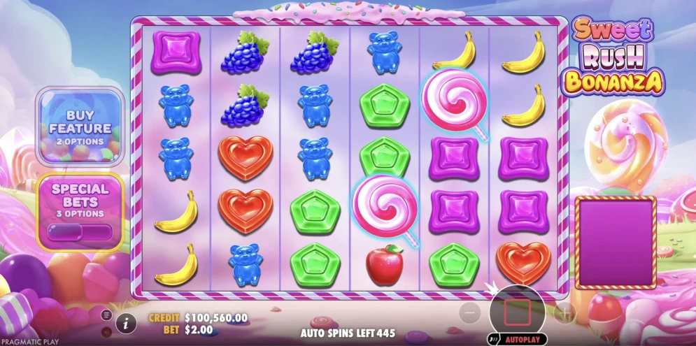 Sweet Rush Bonanza demo