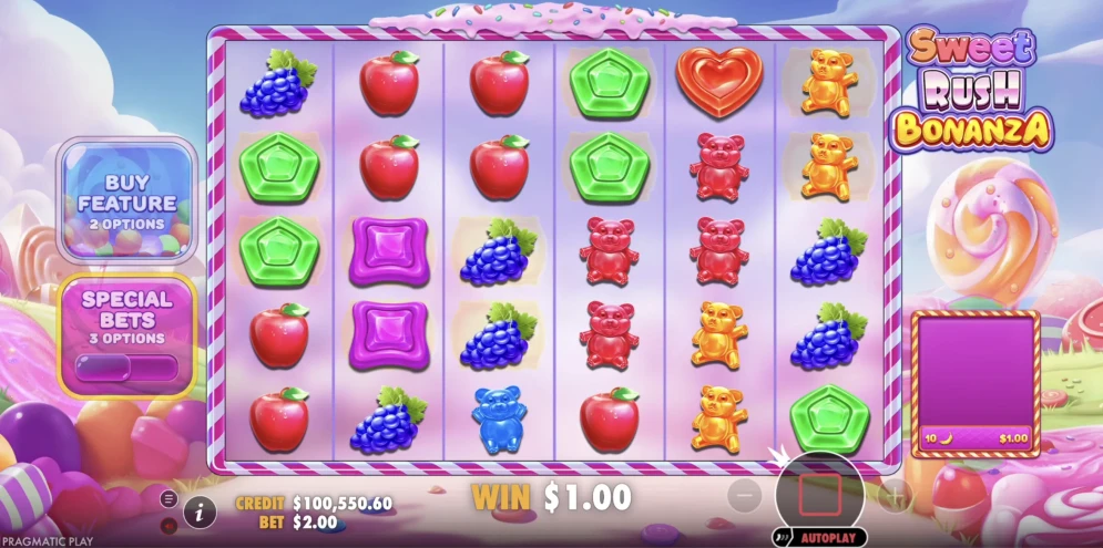 Sweet Rush Bonanza Slot